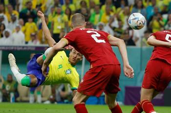 Brasil da un golpe de autoridad y vence a Serbia en el Mundial de Qatar 2022