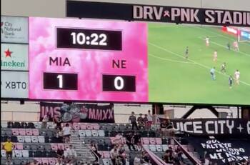 VIDEO | Hinchas de un club de la MLS gritaron el nombre de Messi al minuto 10 de partido