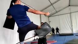 VIDEO | Zlatan Ibrahimovic se lució como actor y mostró sus dotes en artes marciales