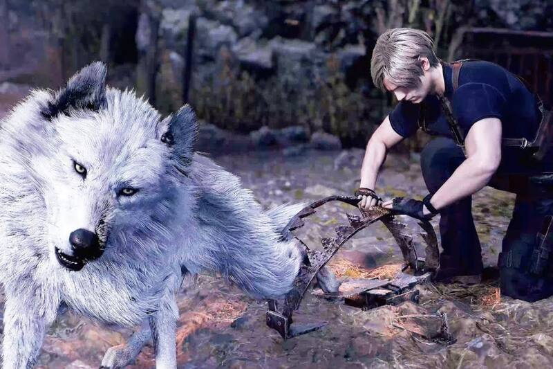 El perro te ayudará a pelear contra "El Gigante". Créditos: Resident Evil 4 Remake