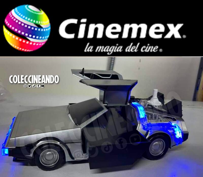 Palomera de Volver al futuro de Cinemex.