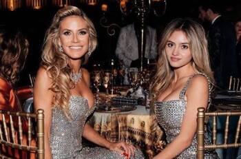 Heidi Klum presume a su hija Leni, quien debutó en la pasarela de Dolce & Gabbana