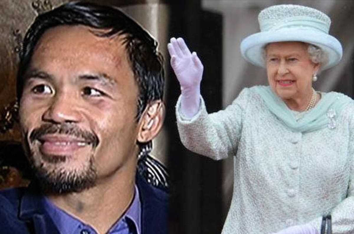 Manny Pacquiao y la razón por la que nombró a su hija como la Reina Isabel II