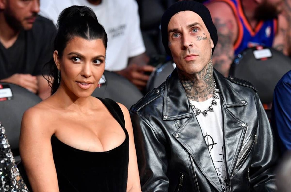 Kourtney Kardashian asiste al desfile de Dolce & Gabanna sexy como siempre