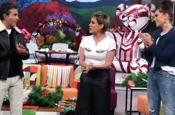 Carmen Muñoz sorprende al sustituir a Andrea Legarreta en "Hoy"