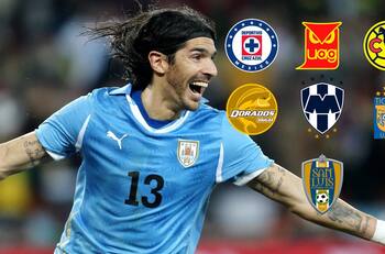 Los números de Sebastián "Loco" Abreu en México