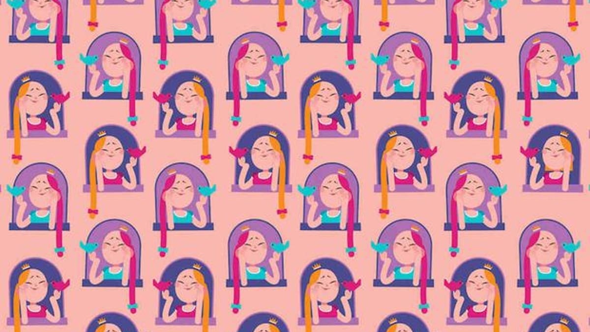 Acertijo visual: Encuentra a las princesas con cabello corto en menos de 10 segundos