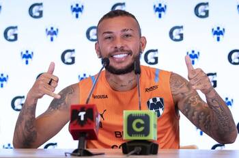 Duván Vergara aún no ve segura la titularidad en Rayados