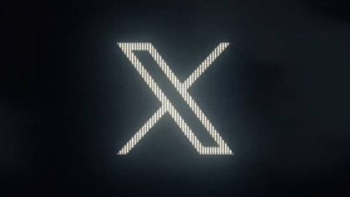 Imagen del logo de X.