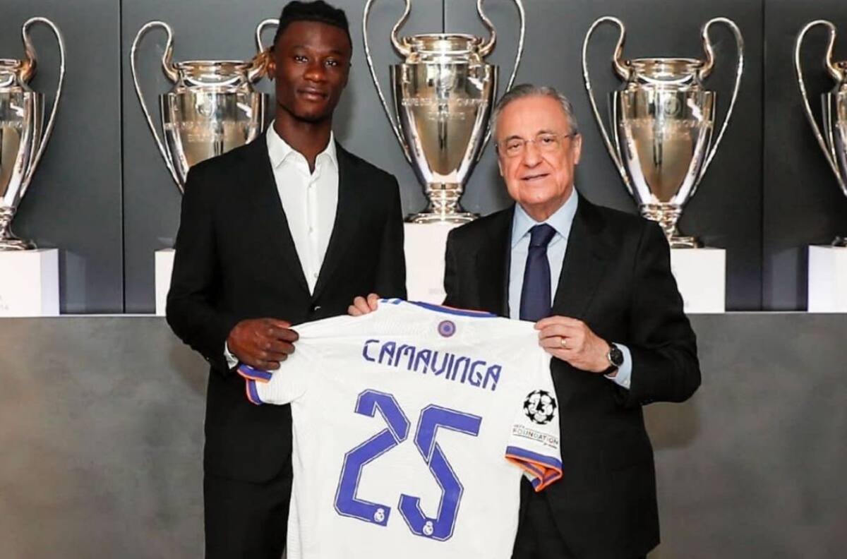"Escapar de la guerra me ayudó", presentación de Camavinga con el Real Madrid