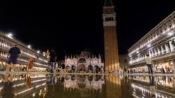 “Acqua alta”, el fenómeno inusual que sorprende a Venecia en agosto