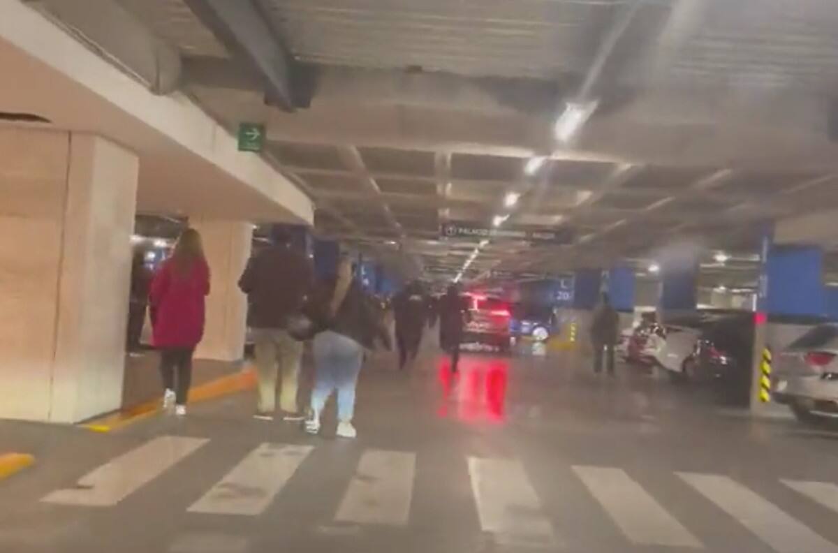 VIDEO | Balean y detienen a presunto asaltante en el interior de plaza Mítikah