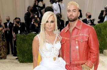 Maluma acompañó a Donatella Versace a la MET Gala por esta razón