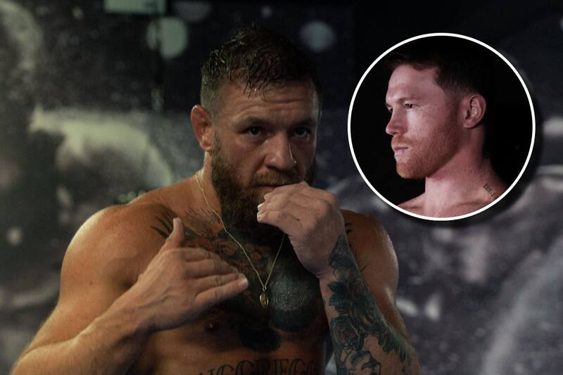 "The Notorious" aseguró que le ganaría sin manos a Canelo Álvarez