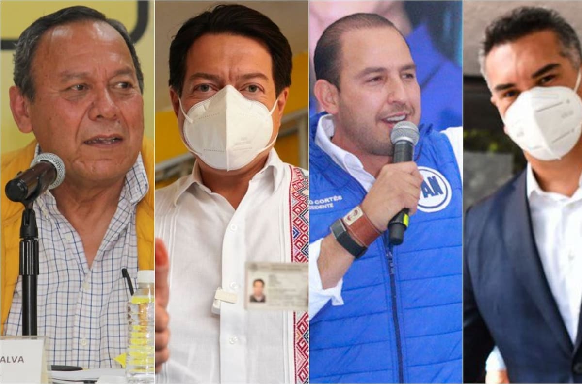 Tras cierre de casillas y sin conteos oficiales, dirigentes y candidatos de partidos políticos se declaran ganadores