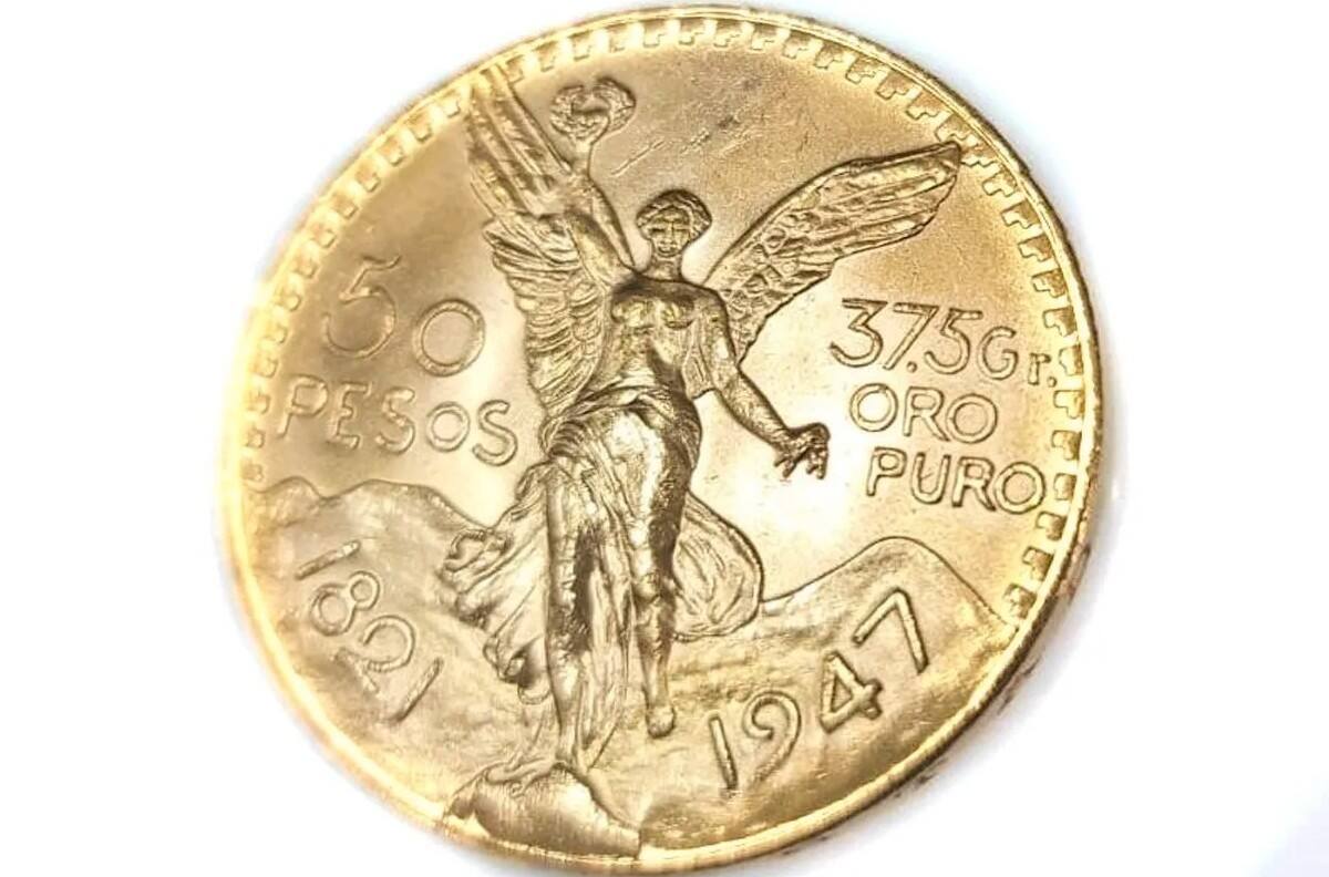 Esta es la moneda Centenario de $50 hecha de oro por la que piden más de $50 mil pesos