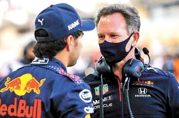 Christian Horner salió en defensa de Checo Pérez tras las críticas que ha recibido