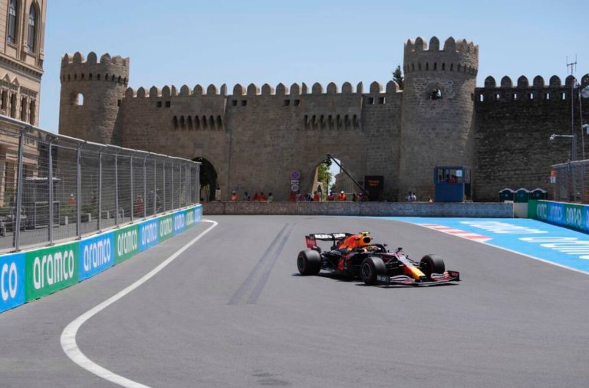 Checo sólo quedó por detrás de Gasly en la última prueba antes del Gran Premio de Azerbaiyán