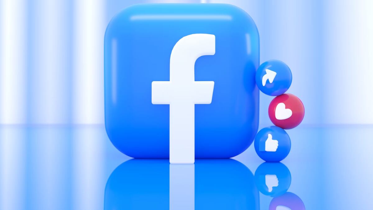 Logo de Facebook.