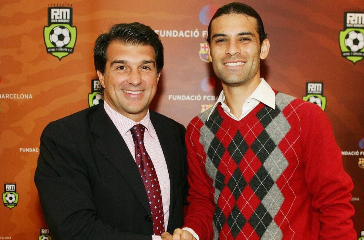 Así recibió Rafael Márquez la llegada de Joan Laporta al Barcelona