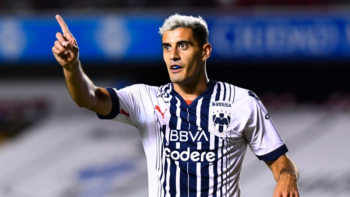La insólita comparación del futbolista de Rayados Germán Berterame con Lionel Messi