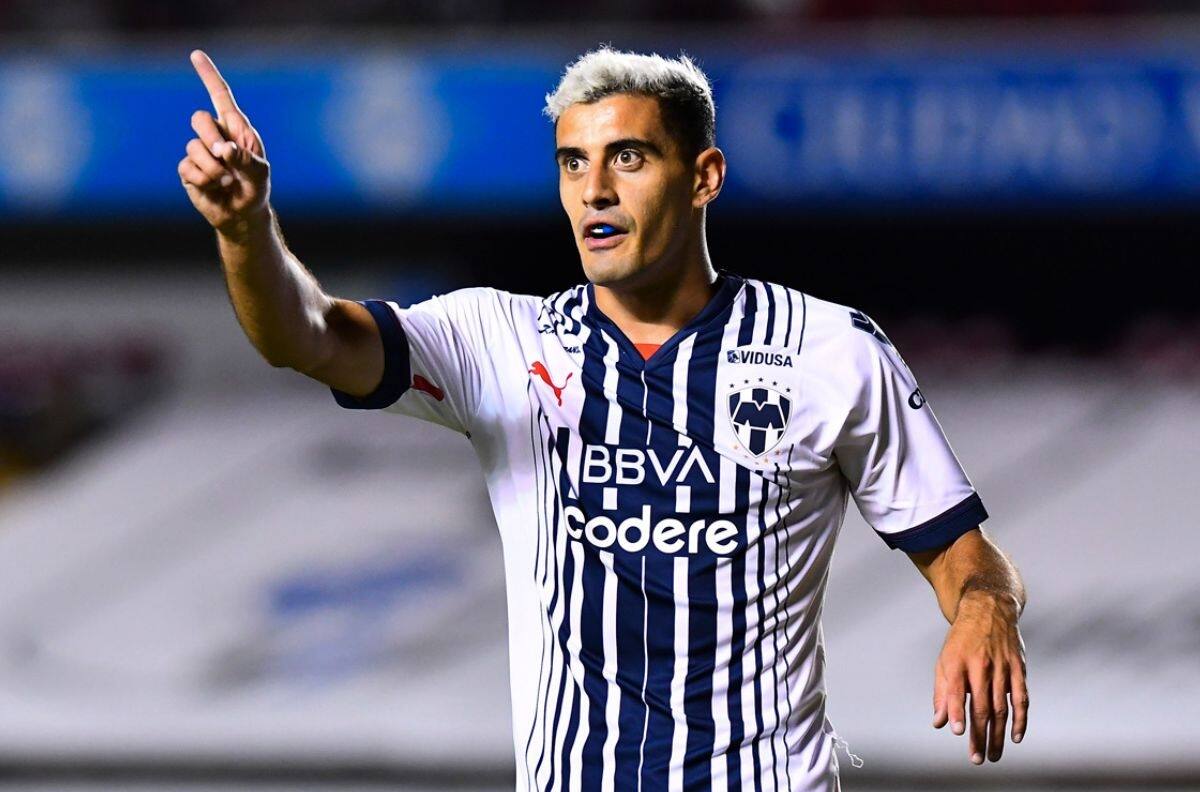 La insólita comparación del futbolista de Rayados Germán Berterame con Lionel Messi