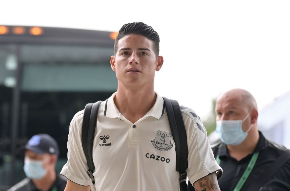 James Rodríguez, descartado del Milán por su estado físico