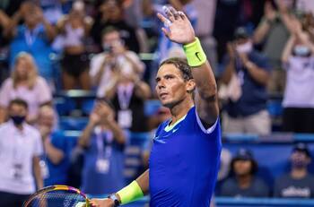 Nadal sufre en su regreso a las canchas en Washington