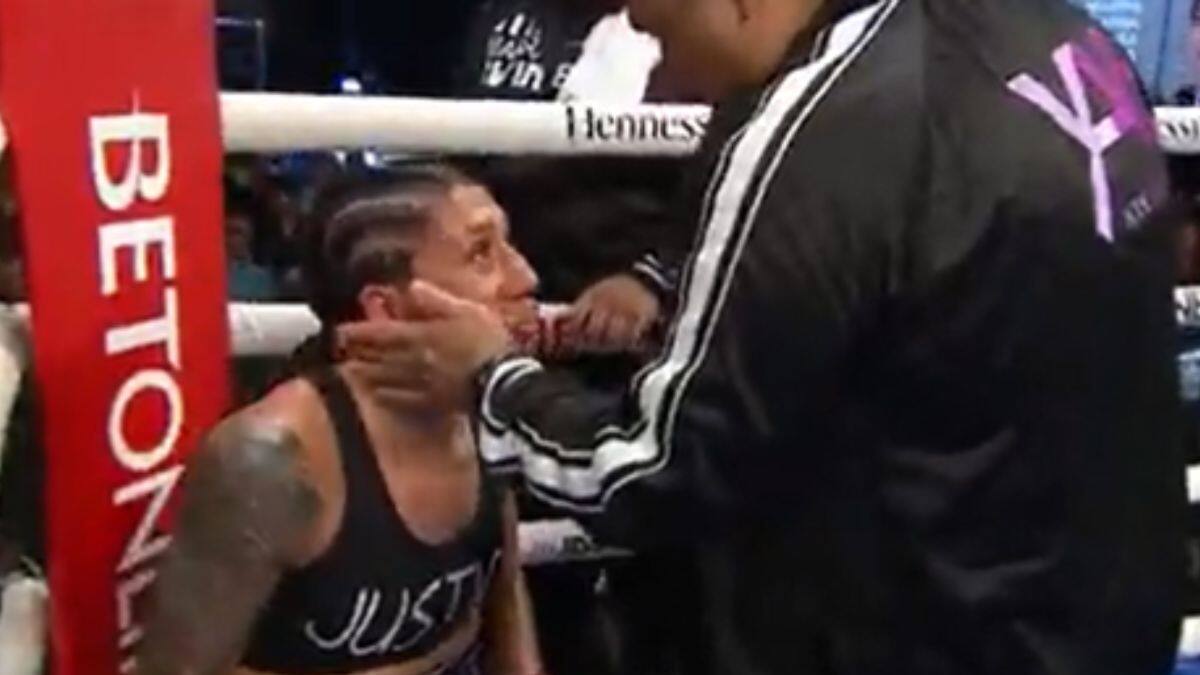 VIDEO | La boxeadora Alma Ibarra imploró llegar con vida a su casa tras sufrir duro castigo