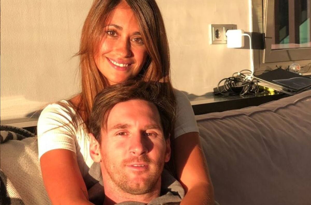 Video: Así fue el tierno encuentro entre Lionel Messi y Antonella