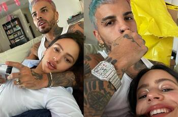 Rosalía luce enamorada en el concierto de Rauw Alejandro en Barcelona y él le dedica su canción