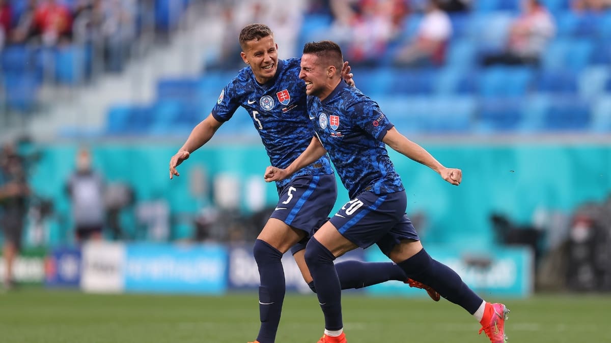Eslovaquia dio la campanada y derrotó 2-1 a Polonia en la Eurocopa