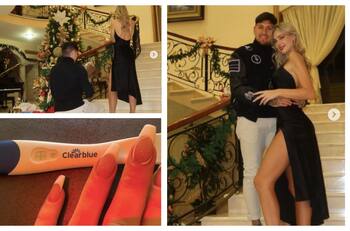 Nicolas Castillo se compromete y espera un bebé