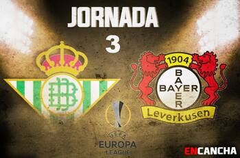¡Se reparten puntos! Real Betis y Bayern Leverkusen empatan 1-1