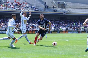 Monterrey goleó a Pumas en amistoso rumbo al Apertura 2022