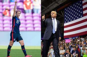“Izquierdistas maníacas”, Donald Trump vs Megan Rapinoe