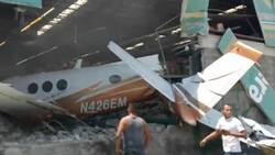 VIDEO: Se estrella avioneta en una Bodega Aurrera en Morelos; se reportan muertos