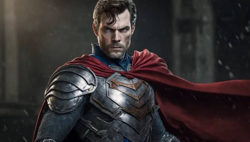 Superman en la época medieval, según la IA
