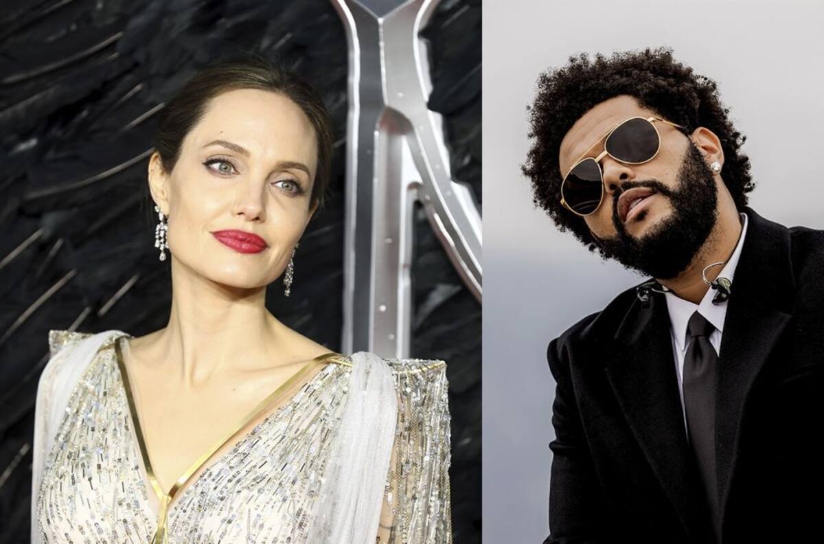 Angelina Jolie y The Weeknd, así los vieron salir tras cita romántica en Los Ángeles