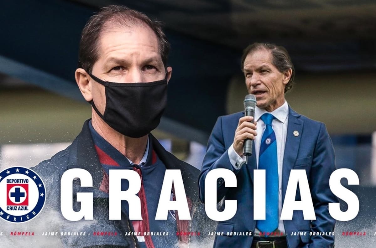 Jaime Ordiales deja la dirección deportiva de Cruz Azul