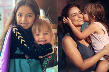 Aislinn Derbez se divierte con su hija Kailani y hermana Aitana en TikTok