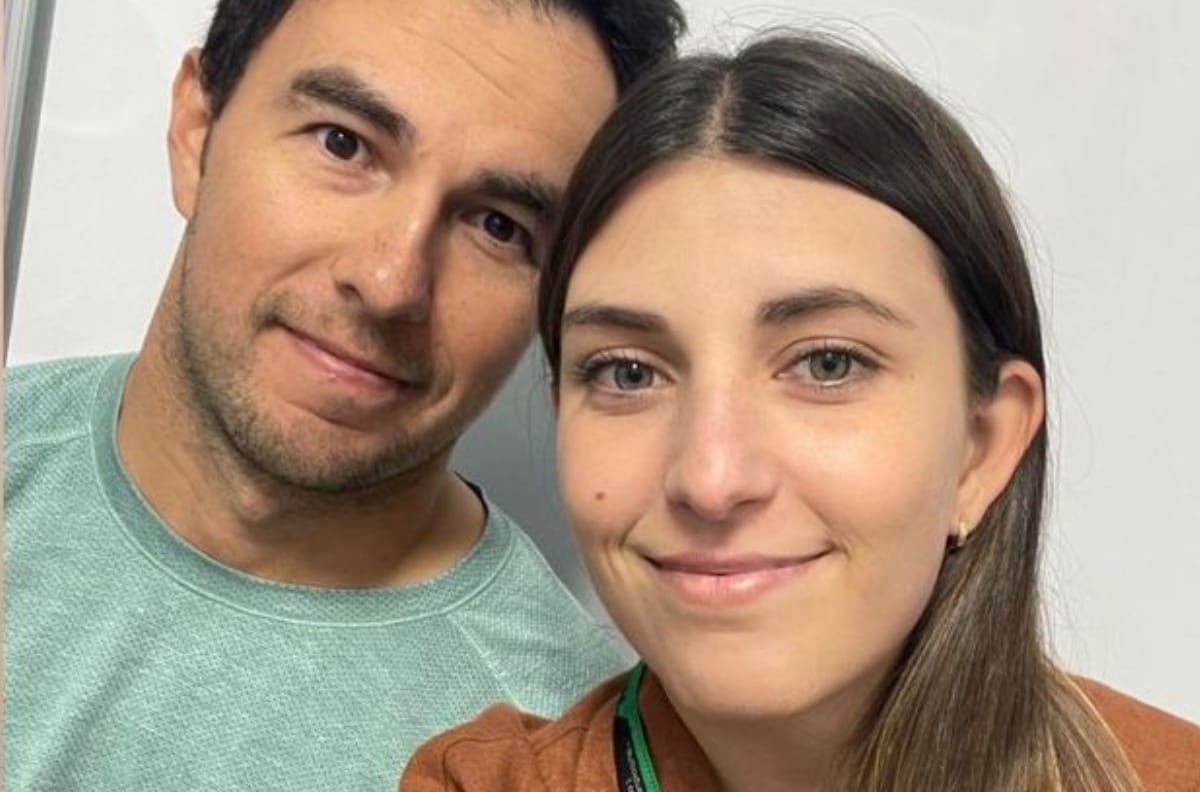 La tierna foto que compartió Carola Martínez de su hijo con Checo Pérez