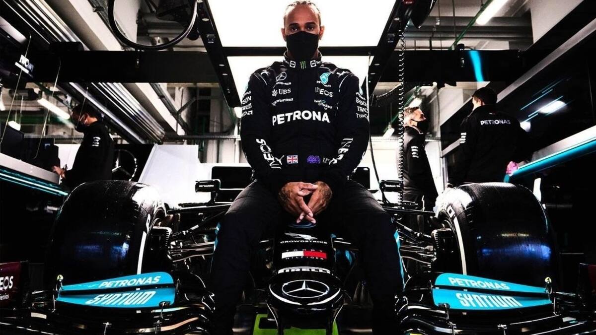 Todo quedó en una multa económica para Lewis Hamilton