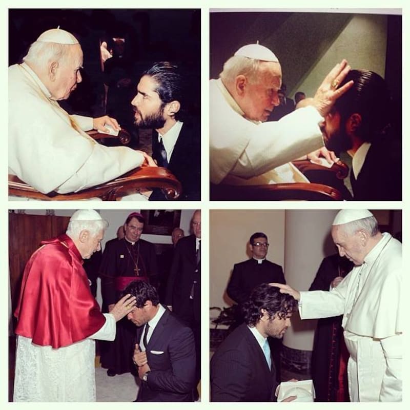 Su pasión lo ha llevado a visitar varias veces el Vaticano.