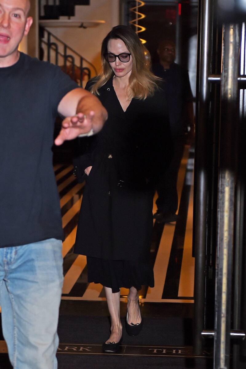 La actriz suele usar bailarinas cuando se cansa de los tacones.