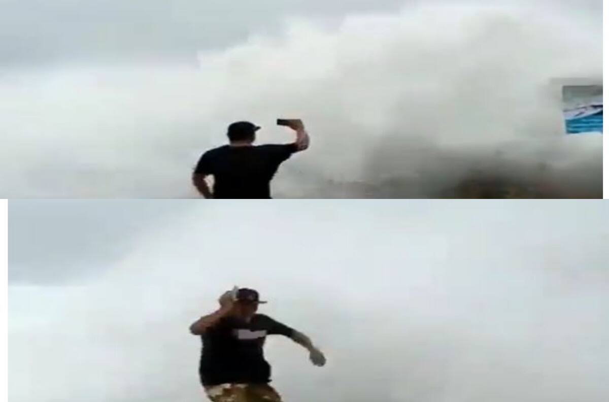 ¡Impactante! Usuarios comparten videos de la llegada del huracán Agatha a costas de Oaxaca