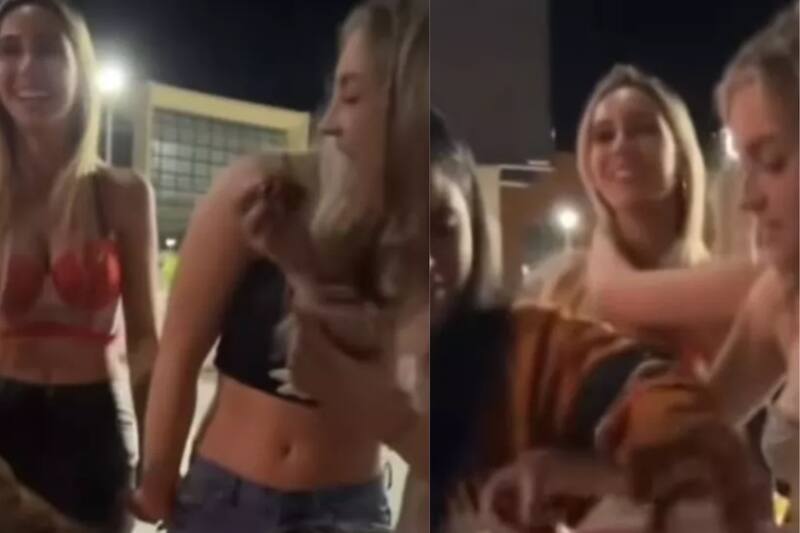Un video se hizo viral a través de TikTok en el que cuatro jóvenes robaron comida y agredieron a migrante que vendía hot dogs