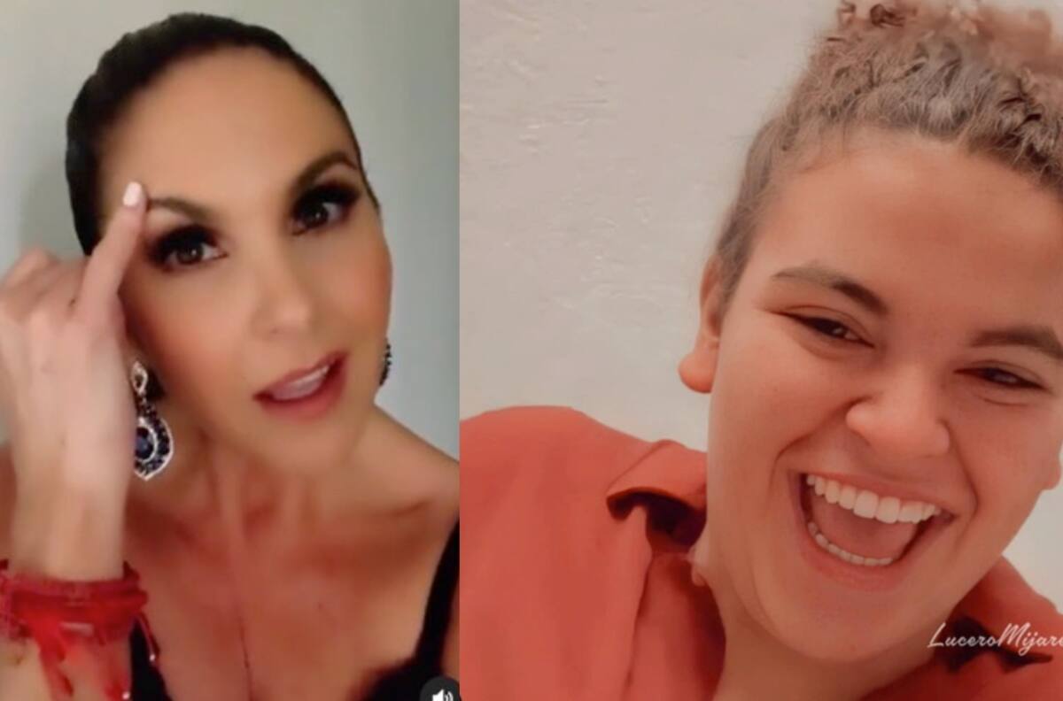 Lucero Mijares parodia a "María Paula", el personaje de su mamá en "Lazos de amor