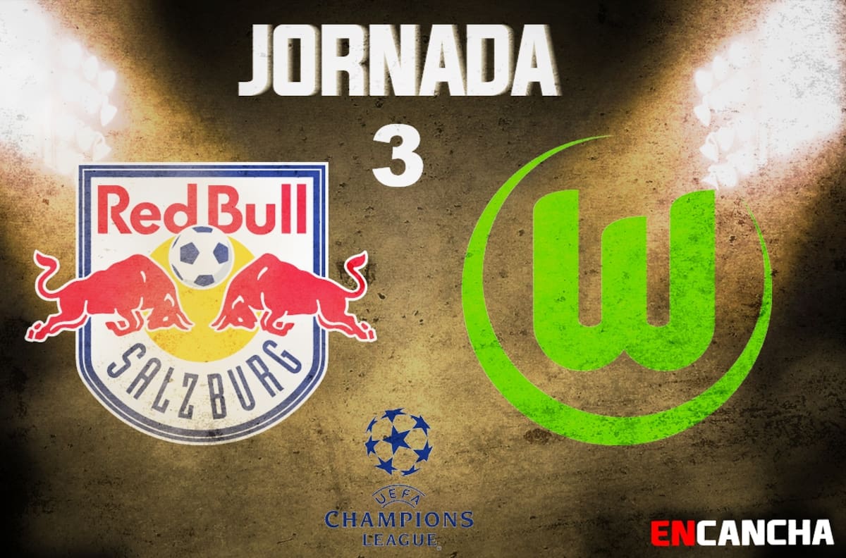 Salzburg golea en casa 3-1 al Wolfsburg