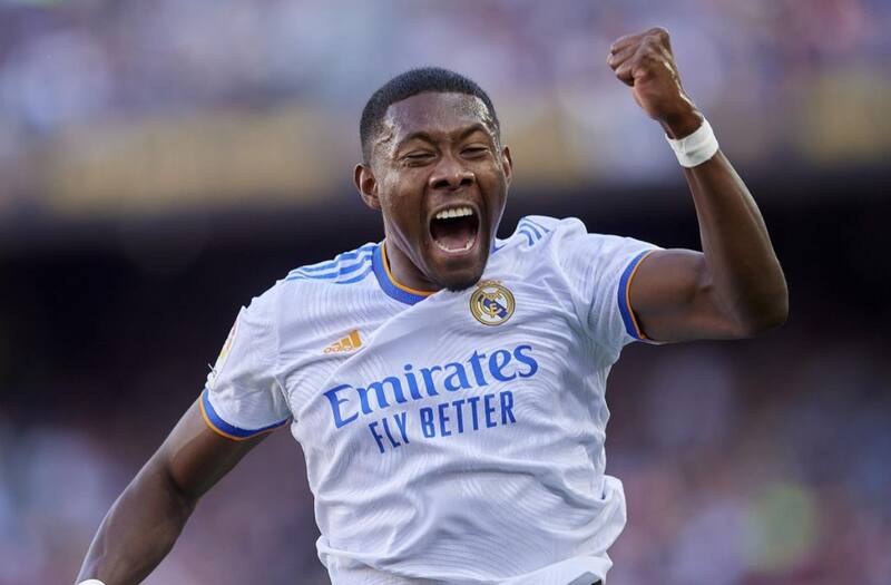 David Alaba busca la clasificación con el Real Madrid a semifinales de Champions League.